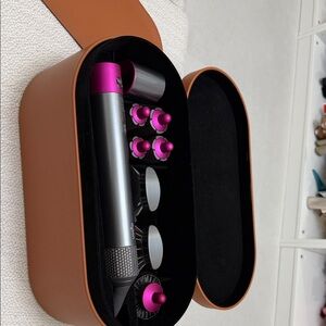 Dyson Hair Styling Set in Magenta and Silver